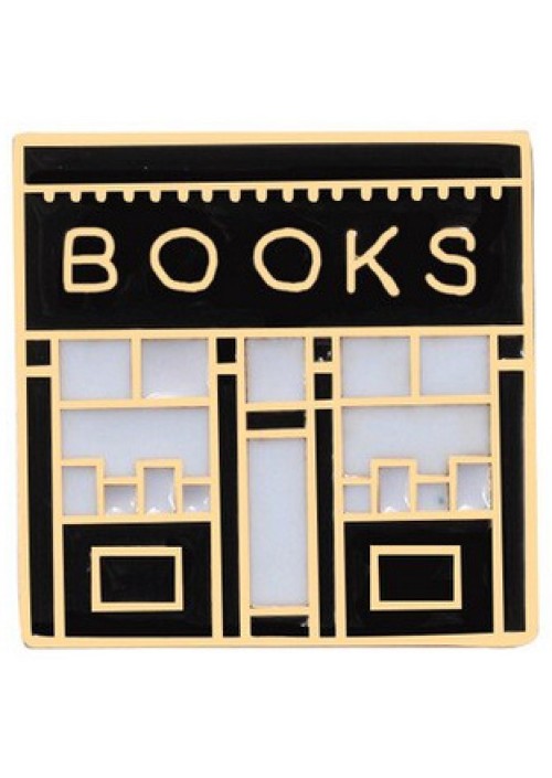 Book Shop Enamel Pin